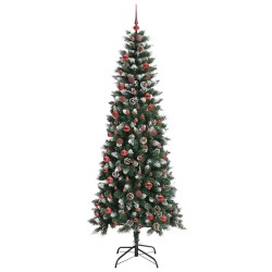 Sapin de Noël artificiel Vert 210 cm PVC, plastique et acier 542103542103