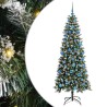 Sapin de Noël artificiel Vert 180 cm PVC, plastique et acier 542104542104