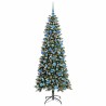Sapin de Noël artificiel Vert 180 cm PVC, plastique et acier 542104542104