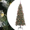 Sapin de Noël artificiel Vert 180 cm PVC, plastique et acier 542105542105