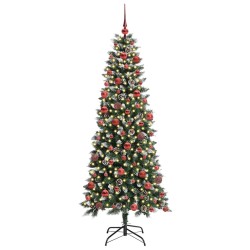 Sapin de Noël artificiel Vert 180 cm PVC, plastique et acier 542105542105