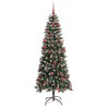 Sapin de Noël artificiel Vert 180 cm PVC, plastique et acier 542105542105