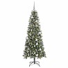Sapin de Noël artificiel Vert 180 cm PVC, plastique et acier 542106542106