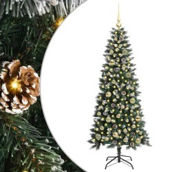 Sapin de Noël artificiel Vert 150 cm PVC, plastique et acier 542108542108