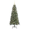 Sapin de Noël artificiel Vert 150 cm PVC, plastique et acier 542108542108