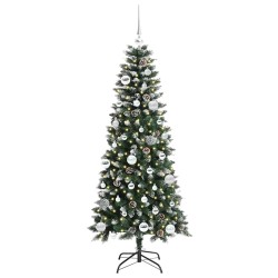 Sapin de Noël artificiel Vert 150 cm PVC, plastique et acier 542109542109