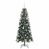 Sapin de Noël artificiel Vert 150 cm PVC, plastique et acier 542109542109
