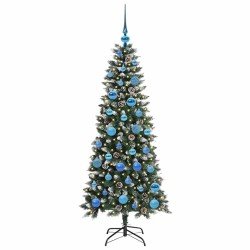 Sapin de Noël artificiel Vert 150 cm PVC, plastique et acier 542111542111
