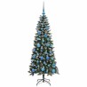 Sapin de Noël artificiel Vert 150 cm PVC, plastique et acier 542111542111