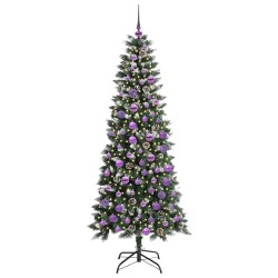 Sapin de Noël artificiel Vert 180 cm PVC, plastique et acier 542112542112