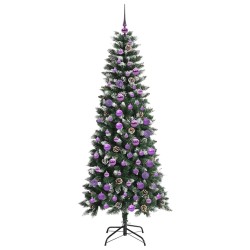 Sapin de Noël artificiel Vert 180 cm PVC, plastique et acier 542112542112