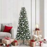 Sapin de Noël artificiel Vert 180 cm PVC, plastique et acier 542113542113