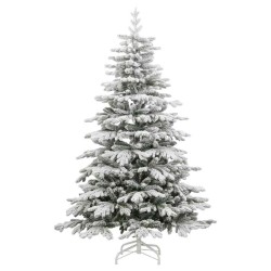 Sapin de Noël Artificiel à Branches Articulées Blanc 180 cm 542115542115