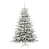 Sapin de Noël Artificiel à Branches Articulées Blanc 180 cm 542118542118