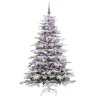 Sapin de Noël Artificiel à Branches Articulées Blanc 180 cm 542119542119