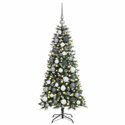 Sapin de Noël artificiel Vert 120 cm PVC, plastique et acier 542120542120