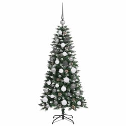 Sapin de Noël artificiel Vert 120 cm PVC, plastique et acier 542120542120