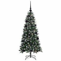 Sapin de Noël artificiel Vert 120 cm PVC, plastique et acier 542122542122