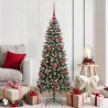 Sapin de Noël artificiel Vert 150 cm PVC, plastique et acier 542124542124
