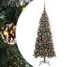 Sapin de Noël artificiel Vert 150 cm PVC, plastique et acier 542124542124