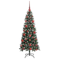 Sapin de Noël artificiel Vert 150 cm PVC, plastique et acier 542124542124