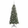 Sapin de Noël artificiel Vert 150 cm PVC, plastique et acier 542125542125