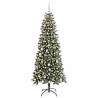Sapin de Noël artificiel Vert 180 cm PVC, plastique et acier 542126542126