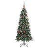 Sapin de Noël artificiel Vert 150 cm PVC, plastique et acier 542127542127