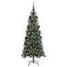 Sapin de Noël artificiel Vert 150 cm PVC, plastique et acier 542128542128