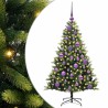 Arbre de Noël artificiel à charnières 150 LED Vert 120 cm 542130542130