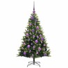 Arbre de Noël artificiel à charnières 150 LED Vert 120 cm 542130542130