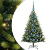 Arbre de Noël artificiel à charnières 150 LED Vert 120 cm 542131542131