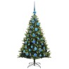 Arbre de Noël artificiel à charnières 150 LED Vert 120 cm 542131542131