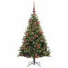 Arbre de Noël artificiel à charnières 150 LED Vert 150 cm 542133542133
