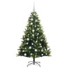 Arbre de Noël artificiel à charnières 150 LED Vert 120 cm 542134542134
