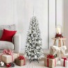 Sapin de Noël artificiel avec 150 LED avec support Blanc 120 cm 542135542135