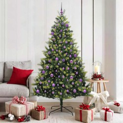 Arbre de Noël artificiel en silicone flexible 300 LEDs 180 cm 542136542136
