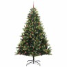 Arbre de Noël artificiel en silicone flexible 300 LEDs 210 cm 542137542137