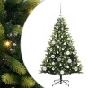 Arbre de Noël artificiel à charnières 150 LED Vert 120 cm 542141542141