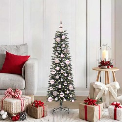 Sapin de Noël artificiel Vert 120 cm PVC, plastique et acier 542144542144