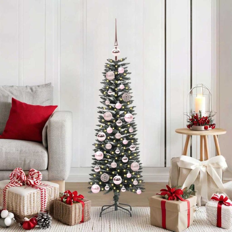 Sapin de Noël artificiel Vert 120 cm PVC, plastique et acier 542144542144