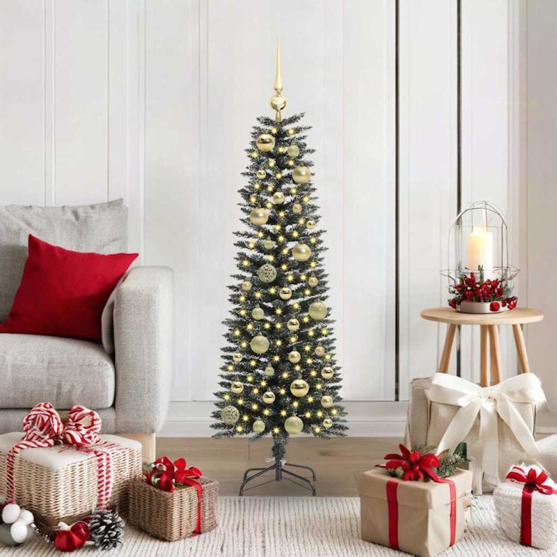 Sapin de Noël artificiel Vert 120 cm PVC, plastique et acier 542145542145