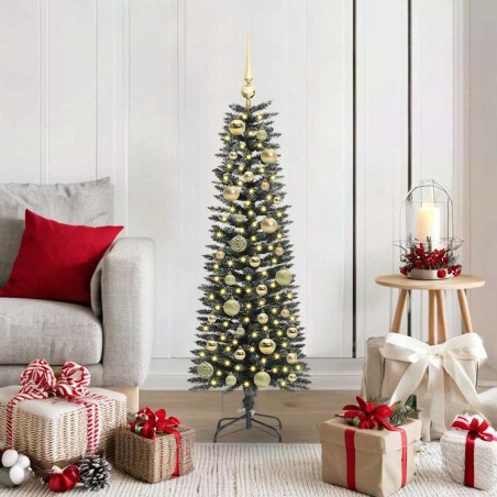 Sapin de Noël artificiel Vert 120 cm PVC, plastique et acier 542145542145