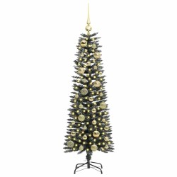 Sapin de Noël artificiel Vert 120 cm PVC, plastique et acier 542145542145