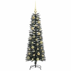 Sapin de Noël artificiel Vert 120 cm PVC, plastique et acier 542145542145