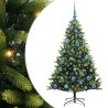 Arbre de Noël artificiel à charnières 150 LED Vert 150 cm 542148542148
