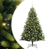 Arbre de Noël artificiel à charnières 150 LED Vert 150 cm 542149542149