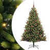 Arbre de Noël artificiel en silicone flexible 300 LEDs 180 cm 542153542153