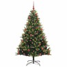 Arbre de Noël artificiel en silicone flexible 300 LEDs 180 cm 542153542153
