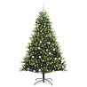 Arbre de Noël artificiel en silicone flexible 300 LEDs 180 cm 542154542154